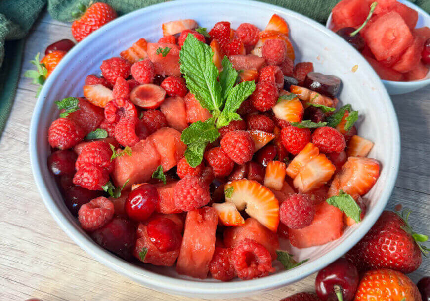 Berry Summer Fruit Salad hero