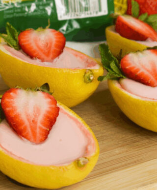 Strawberry Lemon Posset hero